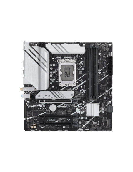 Asus | PRIME B760M-A WIFI D4 | Processor family Intel | Processor socket LGA1700 | DDR4 DIMM | Supported hard disk drive interf