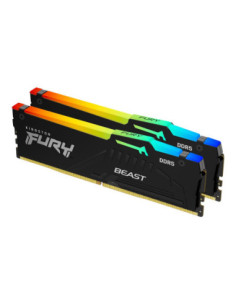 Kingston Fury Beast 16GB DDR5, 6000 MHz, CL36, 288-Pin, DIMM Kit (8GB x 2) | Kingston | Fury Beast | 16 GB | DDR5 | 6000 MHz