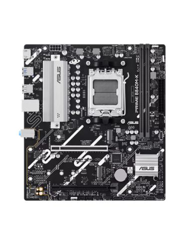 Asus PRIME B840M-K | Processor family AMD | Processor socket AM5 | DDR5 | Supported hard disk drive interfaces SATA, M.2 | Numb