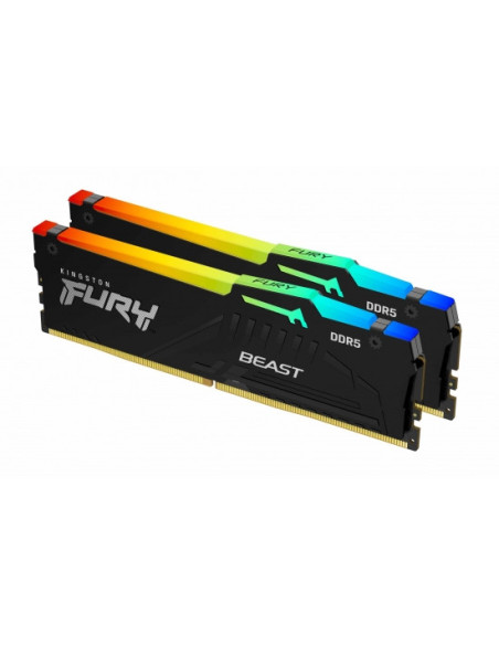 Kingston | KF560C36BBE2AK2-64 | 64 (2x32) GB | DDR5 | 6000 MHz | PC/server | Registered No | ECC No