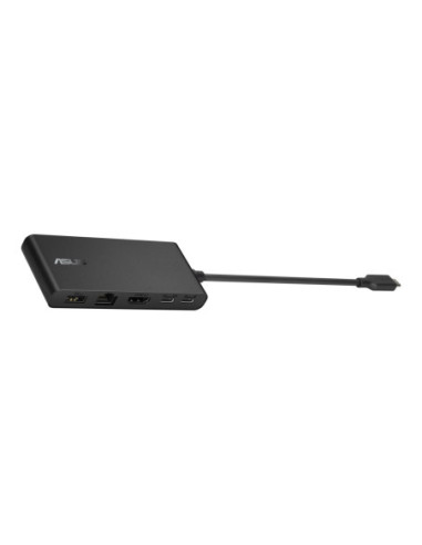 Asus Dual 4K USB-C Dock DC201 | Ethernet LAN (RJ-45) ports 1 | USB 3.0 (3.1 Gen 1) Type-C ports quantity 3 | HDMI ports quantit