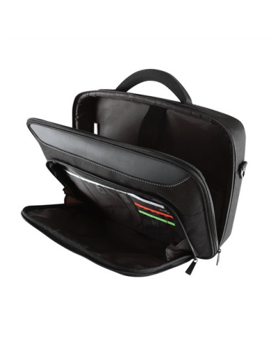 Targus | Classic+ | Fits up to size 15.6 " | Messenger - Briefcase | Shoulder strap | Black/Red