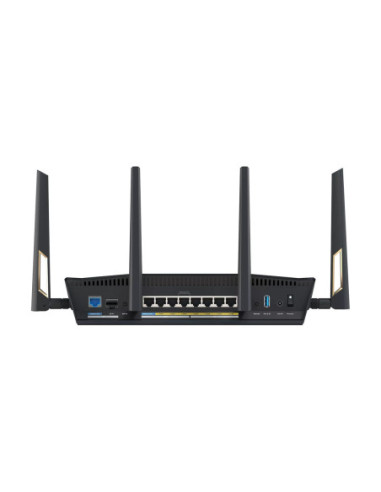 Asus | Dual-band WiFi 7 AiMesh Extendable Performance Router | RT-BE88U | 802.11be | 10/100/1000 Mbit/s | Ethernet LAN (RJ-45) 