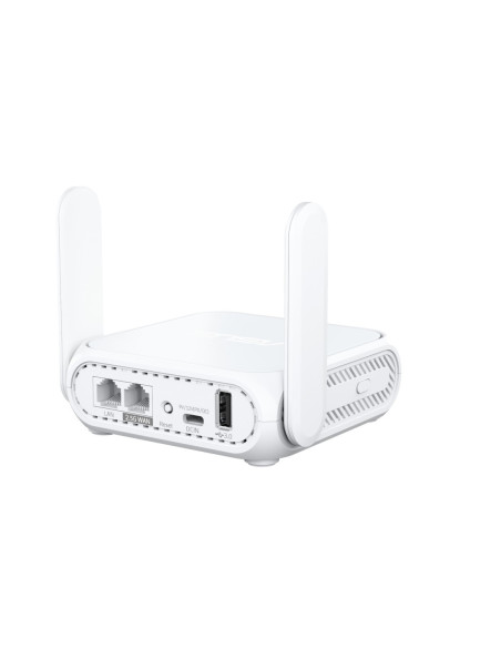 Asus | Dual-band WiFi 7 Travel Router | RT-BE58 Go | 802.11be | 688/2882 Mbit/s | Mesh Support Yes | MU-MiMO Yes | No mobile br