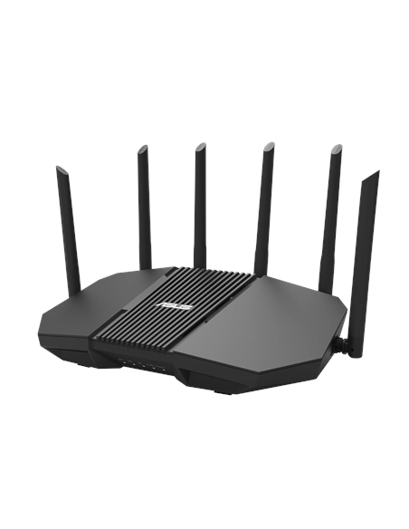 Asus | BE9400 Tri-band WiFi 7 AiMesh Extendable Router | RT-BE90U | 802.11be | Ethernet LAN (RJ-45) ports 3 | Mesh Support Yes 
