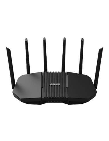 Asus | BE9400 Tri-band WiFi 7 AiMesh Extendable Router | RT-BE90U | 802.11be | Ethernet LAN (RJ-45) ports 3 | Mesh Support Yes 