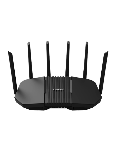 Asus | BE9400 Tri-band WiFi 7 AiMesh Extendable Router | RT-BE90U | 802.11be | Ethernet LAN (RJ-45) ports 3 | Mesh Support Yes 