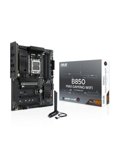 Mainboard, ASUS, AMD B850, Socket AM5, ATX, RAM DDR5-SDRAM, 4xSlots, Wi-Fi Yes, Bluetooth Yes, 3xNumber of M.2 (M) slots, B850M