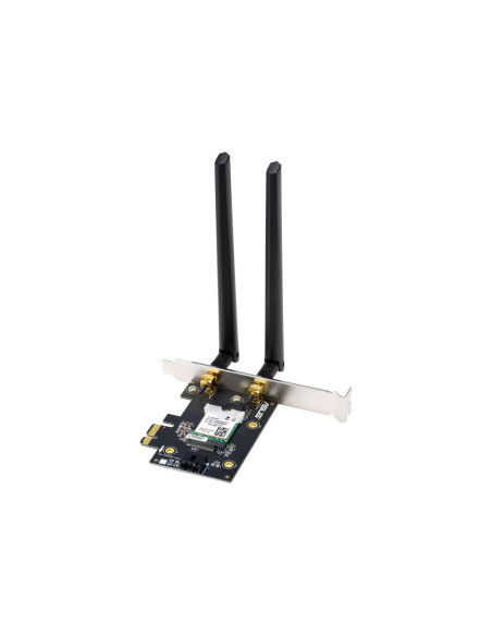 Asus | AX1800 Dual-Band Bluetooth 5.2 PCIe Wi-Fi Adapter | PCE-AX1800 | 802.11ax | 574+1201 Mbit/s | Mesh Support No | MU-MiMO 