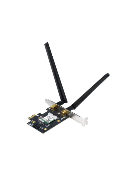 Asus | AX1800 Dual-Band Bluetooth 5.2 PCIe Wi-Fi Adapter | PCE-AX1800 | 802.11ax | 574+1201 Mbit/s | Mesh Support No | MU-MiMO 