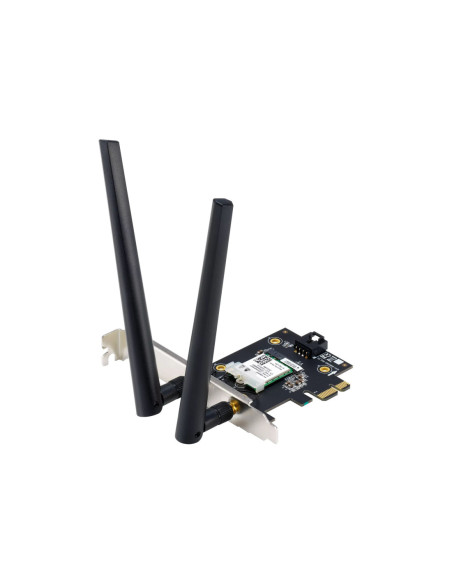 Asus | AX1800 Dual-Band Bluetooth 5.2 PCIe Wi-Fi Adapter | PCE-AX1800 | 802.11ax | 574+1201 Mbit/s | Mesh Support No | MU-MiMO 