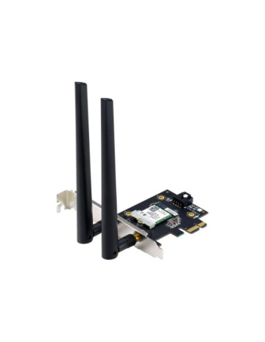 Asus | AX1800 Dual-Band Bluetooth 5.2 PCIe Wi-Fi Adapter | PCE-AX1800 | 802.11ax | 574+1201 Mbit/s | Mesh Support No | MU-MiMO 