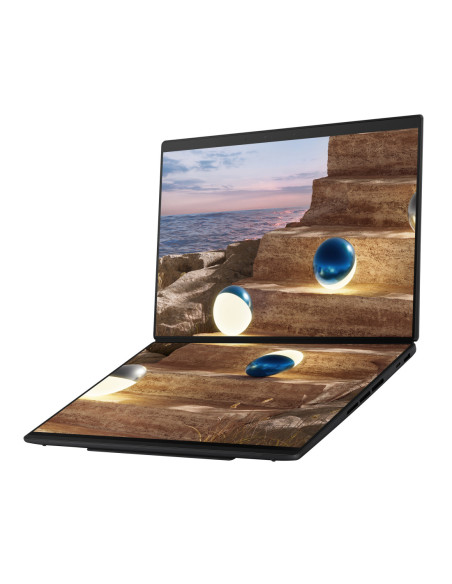 Asus | Zenbook Duo UX8407AA-SN066W | Moher Gray | 14 " | OLED | Touchscreen | 2.8K | 2880 x 1800 pixels | 144 Hz | Anti-Reflect