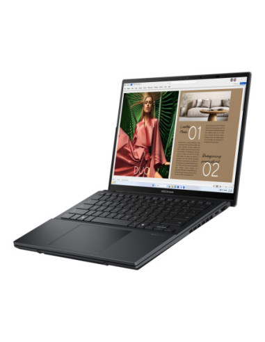 Asus | Zenbook Duo UX8406CA-QL287W | Inkwell Gray | 14 " | OLED | Touchscreen | FHD | 1920 x 1200 pixels | Intel Core Ultra 7 |
