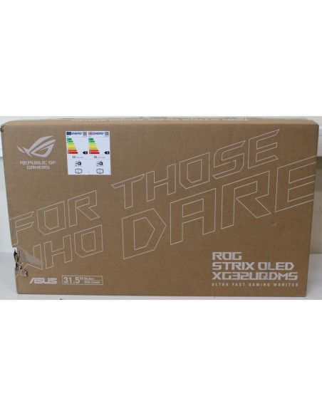SALE OUT. ASUS ROG Strix XG32UQDMS Gaming Monitor 32" 3840x2160/16:9/250cd/m2/0.03ms Dispaly port, HDMI, USB_C, Headphone port 