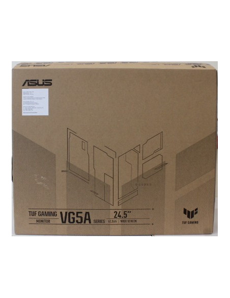 SALE OUT. | SALE OUT. Asus | TUF Gaming VG259QMRL5A | 24.5 " | Fast IPS | 16:9 | 310 Hz | 1 ms | 1920 x 1080 pixels | 400 cd/m 
