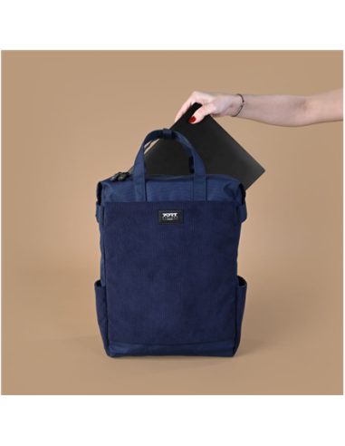 PORT DESIGNS MILANO II ECO TOTEPACK 14/16'' NAVY BLUE | PORT DESIGNS