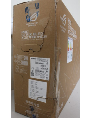 SALE OUT. ASUS ROG Strix XG27AQDMGR Gaming Monitor 27" 2560x1440/16:9/275cd/m2/0.03ms Dispaly port, HDMI, USB_C, Headphone port