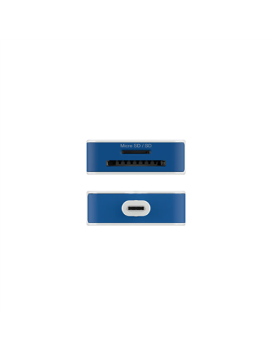 Hyper HyperDrive Flex 9 Port Dual 4K HDMI Dock, White/Blue | HD4103BUGL | HDMI ports quantity 2