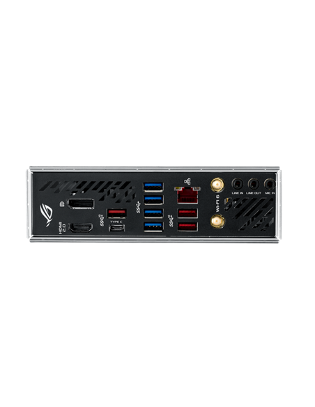 Asus ROG STRIX X570-I GAMING | Processor family AMD | Processor socket AM4 | DDR4 | Supported hard disk drive interfaces SATA, 