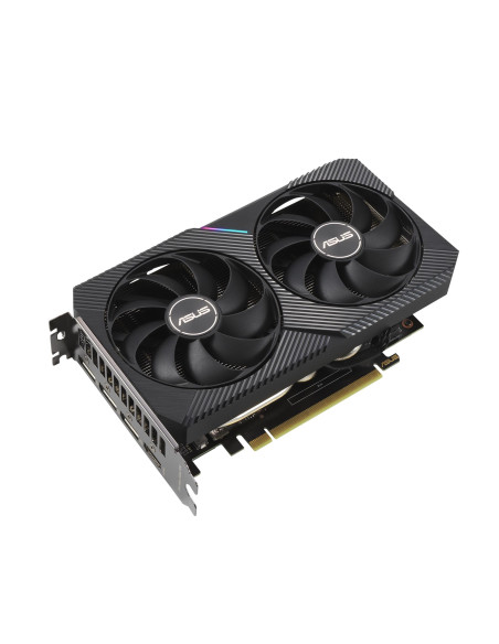 Graphics Card, ASUS, NVIDIA GeForce RTX 3060, 12 GB, 192 bit, PCIE 4.0 16x, GDDR6, GPU 1837 MHz, 1xHDMI, 3xDisplayPort, DUAL-RT