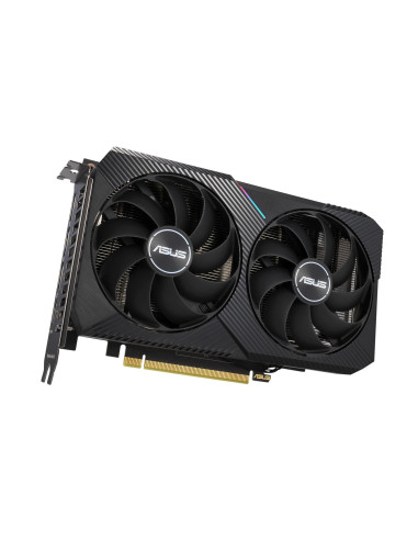 Graphics Card, ASUS, NVIDIA GeForce RTX 3060, 12 GB, 192 bit, PCIE 4.0 16x, GDDR6, GPU 1837 MHz, 1xHDMI, 3xDisplayPort, DUAL-RT