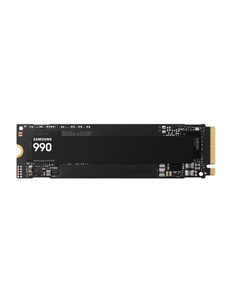 Samsung SSD | 990 | 1000 GB | SSD form factor M.2 2280 | Solid-state drive interface PCIe 4.0 x4, NVMe 2.0 | Read speed 7150 MB