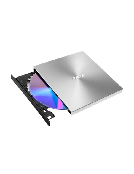 ASUS ZenDrive U9M SDRW-08U9M-U išorinis DVD±RW įrenginys | Sidabrinis