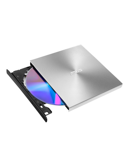 ASUS ZenDrive U9M SDRW-08U9M-U išorinis DVD±RW įrenginys | Sidabrinis
