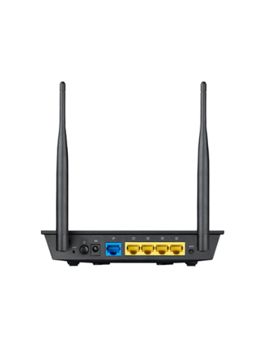 Asus | Router | RT-N12E | 802.11n | 300 Mbit/s | 10/100 Mbit/s | Ethernet LAN (RJ-45) ports 4 | Mesh Support No | MU-MiMO No | 