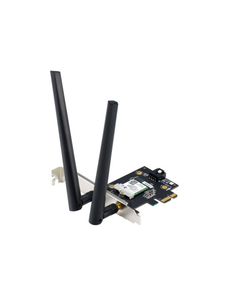 Asus | Wi-Fi Adapter, Tri-Band, Wi-Fi 6E Adapter | PCE-AXE5400 | 802.11ax | 574/2402/2042 Mbit/s | Mesh Support No | MU-MiMO No
