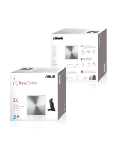 DVD RW USB2 8X EXT RTL/SDRW-08U5S-U/SILVER/ASUS ASUS