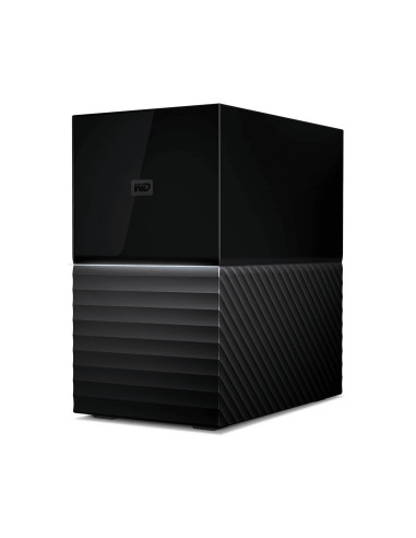 External HDD, WESTERN DIGITAL, My Book Duo, 24TB, USB 3.0, USB 3.1, Drives 2, Black, WDBFBE0240JBK-EESN