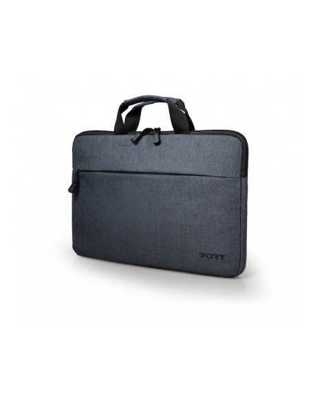 PORT DESIGNS | Belize | Fits up to size 13.3 " | Toploading laptop case | Shoulder strap | Black