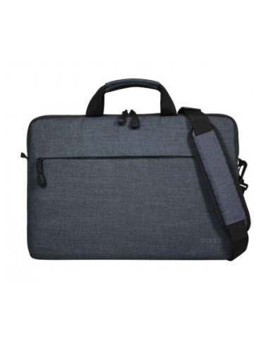 PORT DESIGNS | Belize | Fits up to size 13.3 " | Toploading laptop case | Shoulder strap | Black