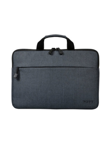 PORT DESIGNS | Belize | Fits up to size 13.3 " | Toploading laptop case | Shoulder strap | Black