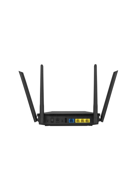 Wireless Router, ASUS, RT-AX53U, Wi-Fi 6 (802.11ax), Ethernet WAN Yes, WAN connection type RJ-45, Ethernet LAN Yes, 3G Yes, 4G 