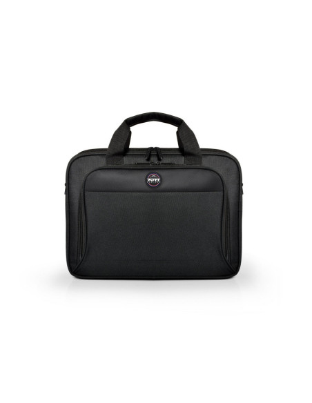 PORT DESIGNS | HANOI II CLAMSHELL | 105064 | Fits up to size 15.6 " | Messenger - Briefcase | Shoulder strap | Black