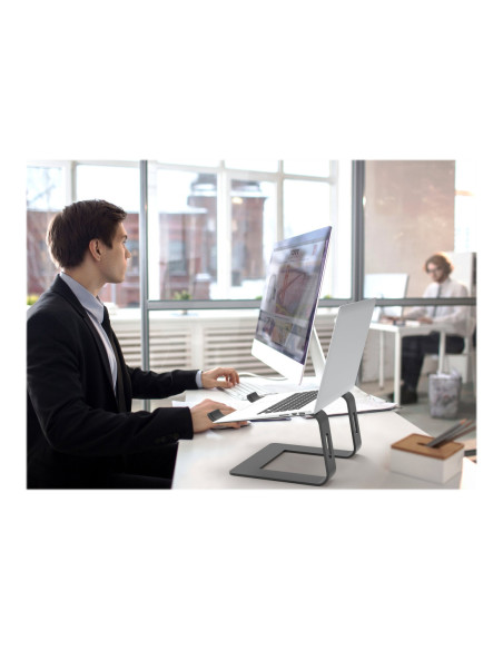 PORT DESIGNS | Ergonomic Notebook stand | 901103 | Notebook Stand | Black