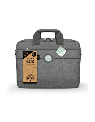 PORT DESIGNS | Yosemite Eco TL Laptop Case 13/14 | Laptop Case | Shoulder strap | Grey