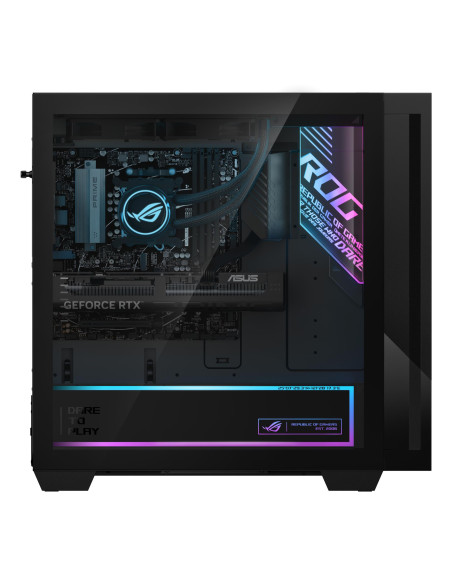 PC, ASUS, ROG G700, ROG, Tower, AMD RyzenT 7, 9800X3D, 32 GB, DDR5-SDRAM, Storage SSD, SSD 1 TB, NVIDIA GeForce RTX 5080, On bo