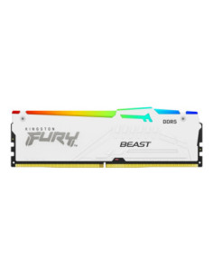Kingston KF564C32BWEA-32 32GB 6400MT/s DDR5 CL32 DIMM FURY Beast White RGB EXPO | Kingston