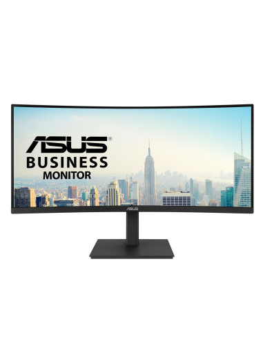 Monitor, ASUS, 34 ", 3440 x 1440 pixels, Wide Quad HD, Native aspect ratio 21:9, LCD, Curved, 90LM08JJ-B02170