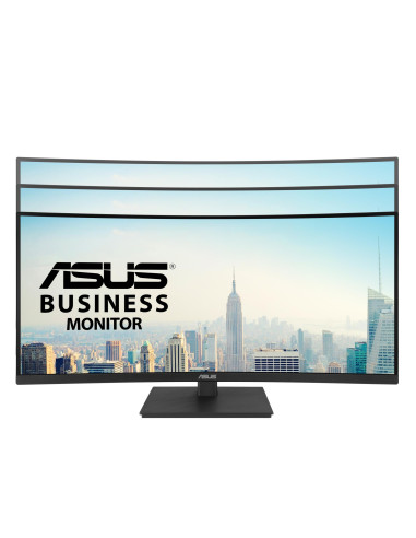 Monitor, ASUS, 34 ", 3440 x 1440 pixels, Wide Quad HD, Native aspect ratio 21:9, LCD, Curved, 90LM08JJ-B02170