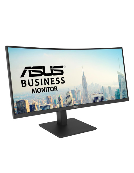 Monitor, ASUS, 34 ", 3440 x 1440 pixels, Wide Quad HD, Native aspect ratio 21:9, LCD, Curved, 90LM08JJ-B02170