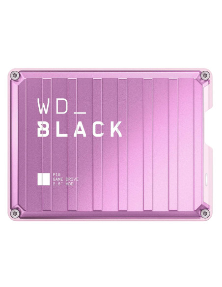 External HDD, WESTERN DIGITAL, P10 Game Drive, WDBZ7D0040BPK-WESN, 4TB, USB 3.2, Colour Pink, WDBZ7D0040BPK-WESN