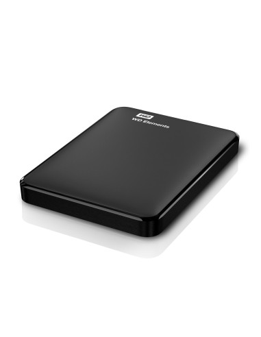 External HDD, WESTERN DIGITAL, Elements Portable, 4TB, USB 3.0, Colour Black, WDBU6Y0040BBK-WESN