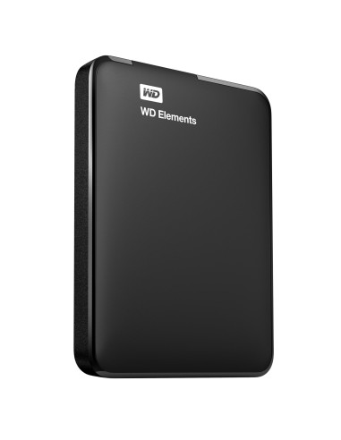 External HDD, WESTERN DIGITAL, Elements Portable, 4TB, USB 3.0, Colour Black, WDBU6Y0040BBK-WESN