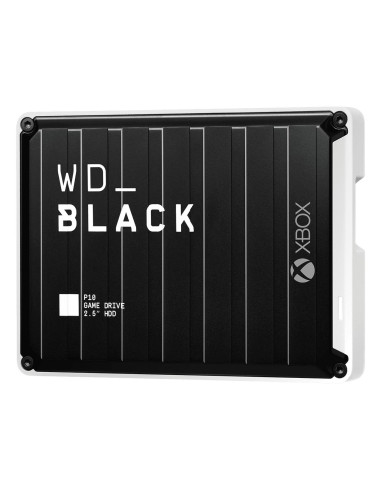 External HDD, WESTERN DIGITAL, P10 Game Drive, 5TB, USB 3.2, Colour Black, WDBA5G0050BBK-WESN
