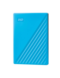 External HDD, WESTERN DIGITAL, My Passport, 4TB, USB 2.0, USB 3.0, USB 3.2, Colour Blue, WDBPKJ0040BBL-WESN
